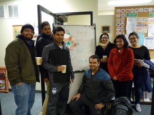 Group of International Students and what they are thankful for